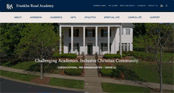 Desktop Screenshot of franklinroadacademy.com
